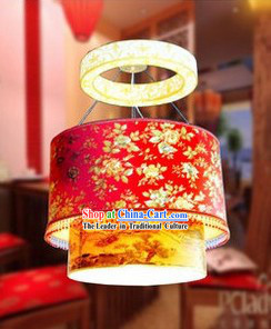 Chinese Style Fan Hanging Lantern