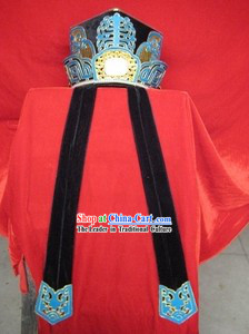 Ancient Chinese Opera Stage Performance Father-in-law Hat