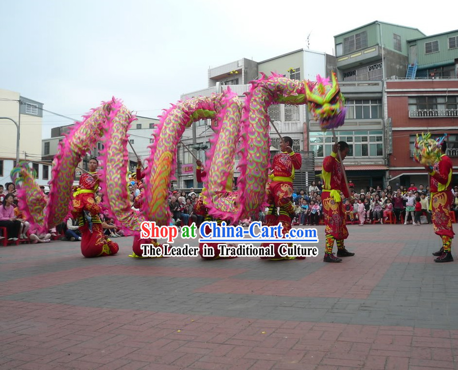 Competition and Parade Dragon Dancing Costumes Complete Set