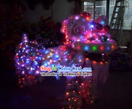 LED Lights Lion Dancing Costume Complete Set