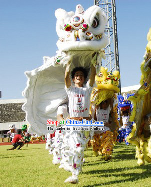 Beijing 2008 Olympics Opening Lion Dancing Costume Complete Set