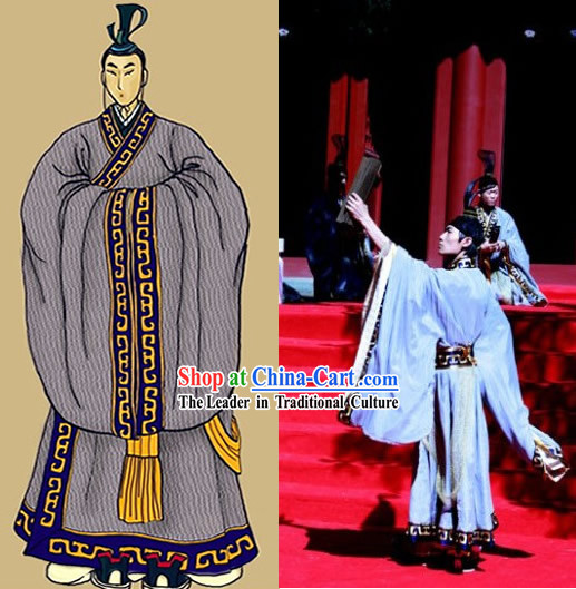 Ancient Chinese Imperial Dance Costumes for Men