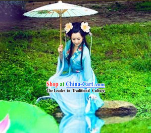 Ancient Chinese Fairy Costume Complete Set