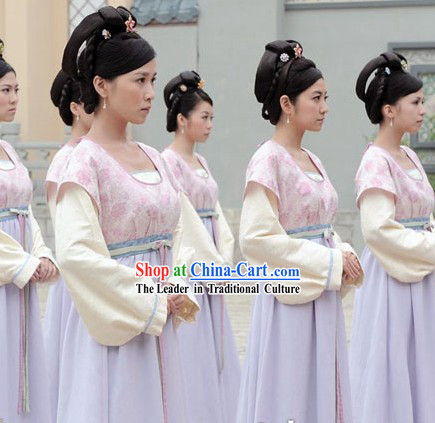 Ancient Chinese Palace Servant Girl Costumes