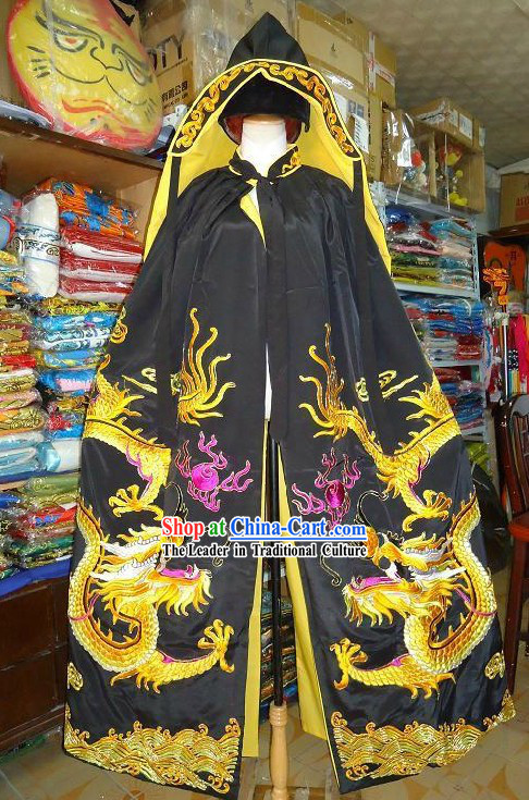 Ancient Chinese Emperor Dragon Cloak