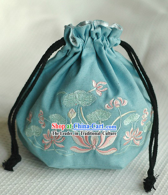 Traditional Chinese Hanfu Embroidered Purse