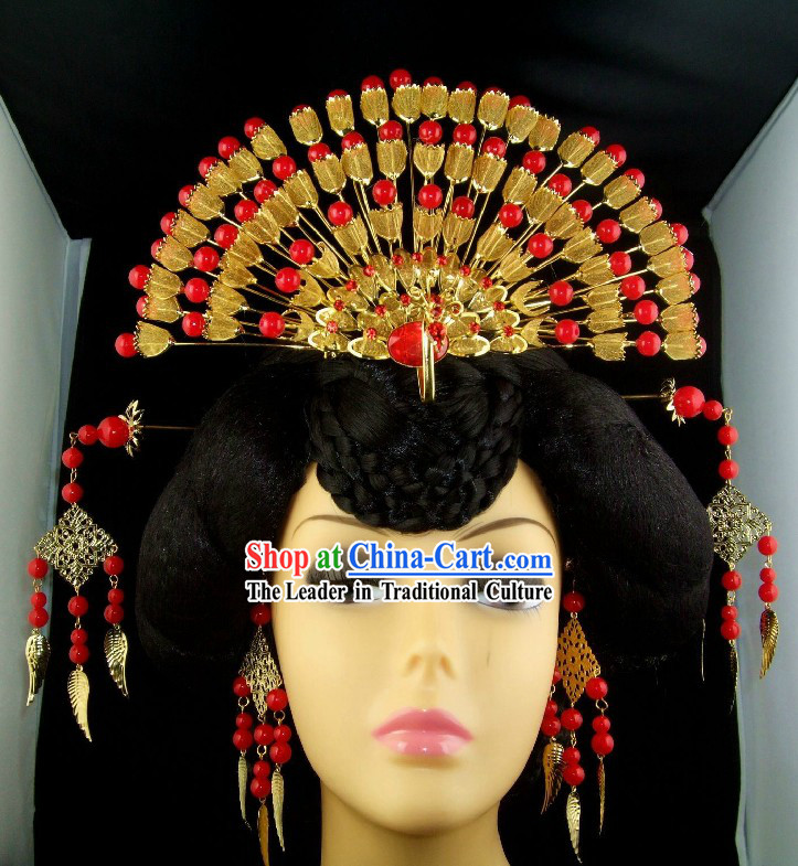 Traditional Chinese Wedding Phoenix Crown for Women