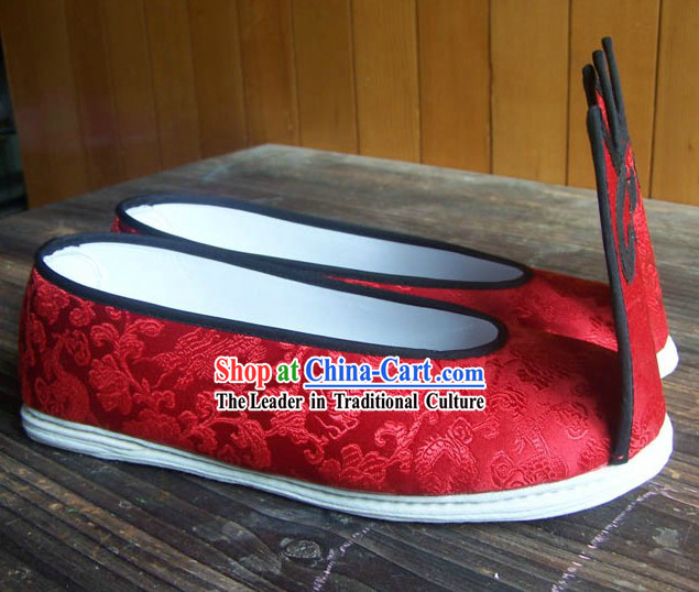 Ancient Chinese Hanfu Shoes for Men