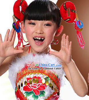 Festival Celebration Dragon Dancer Uniform for Kids