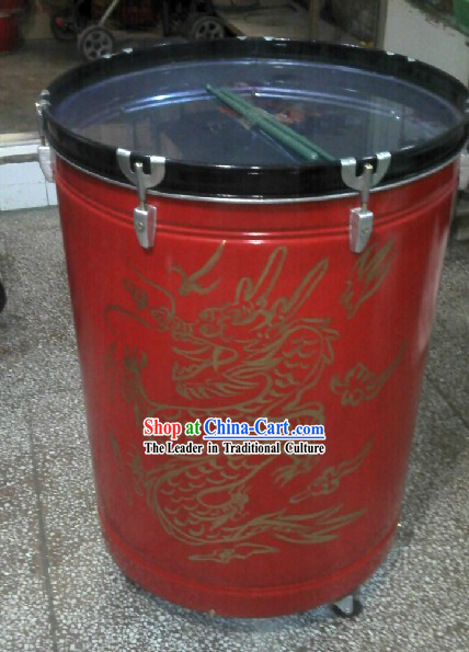 Traditional Chinese Dragon Water Drum