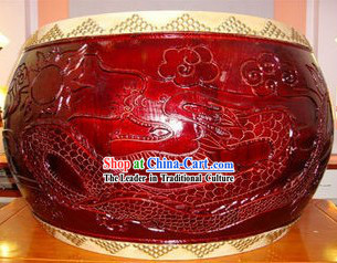 Chinese Classical Dragon Water Tang Drum