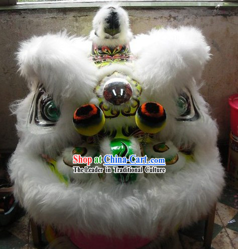 China Lunar New Year Celebration Luminous Lion Dance Costumes Complete Set