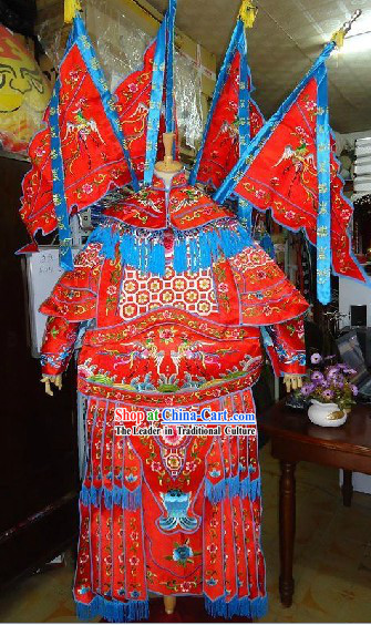 Professional Beijing Opera Costume General Armor