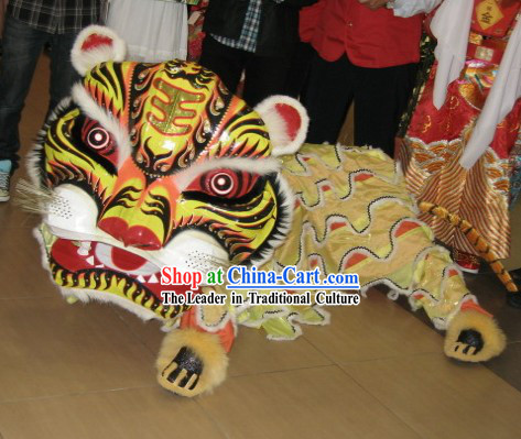 Traditional Tiger Dancing Costumes Complete Set