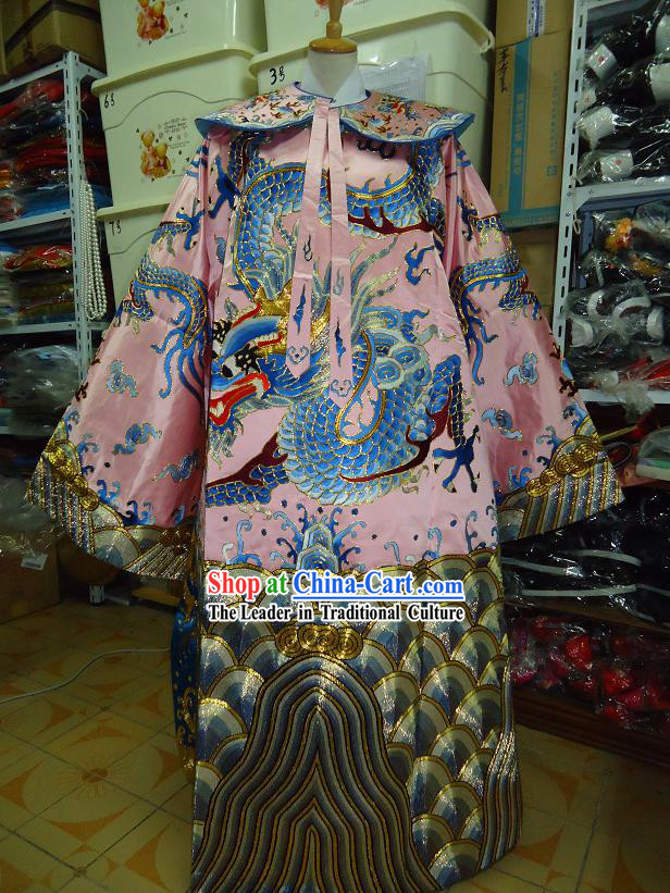 Beijing Opera Embroidered Dragon Robe