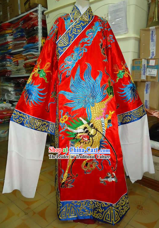 Beijing Opera Embroidered Kylin Costume Robe