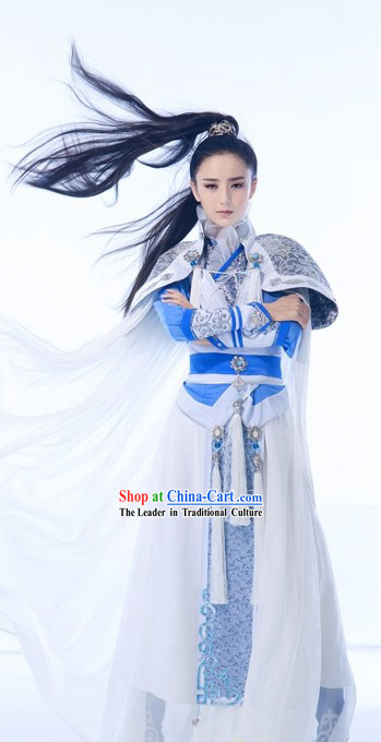 Ancient Chinese Swordsman Costumes Complete Set