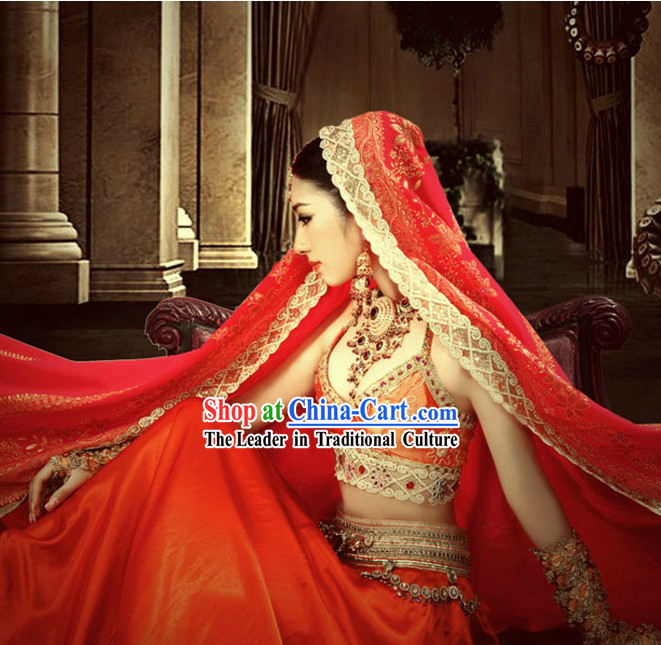 Traditional Indian Wedding Bride Clothing for Women