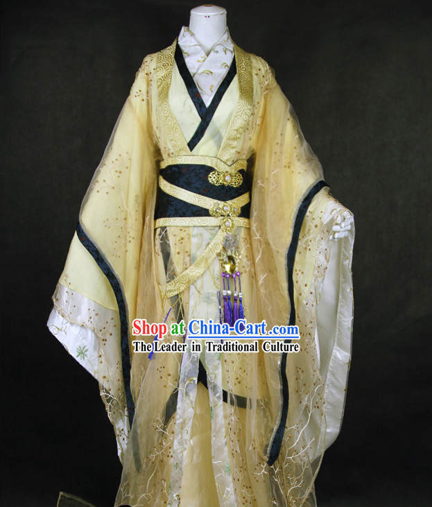 Ancient Chinese Royal Hanfu Clothing Complete Set for Men