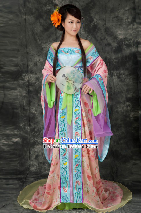 Ancient Chinese Tang Palace Empress Costumes for Women