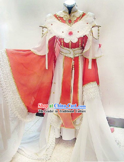 Chinese Classical Princess Butterfly Costumes Complete Set