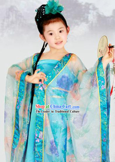 Ancient Chinese Tang Dynasty Costume for Kids