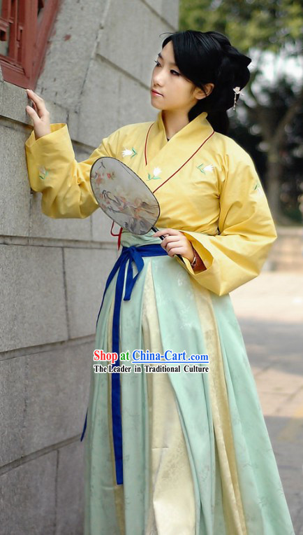 Han Dynasty Hanfu Clothing for Girls