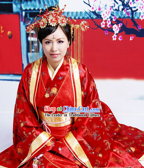 Chinese Classical Brides Phoenix Wedding Dress