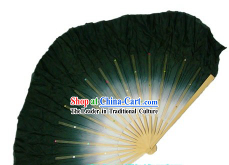 Traditional Chinese Classical Ink Color Silk Dance Fan