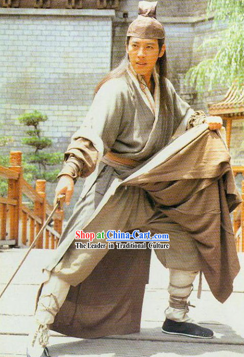 Chinese Film Character Ling Huchong Costume for Men