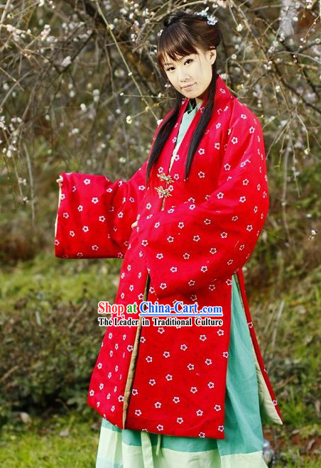 Traditional Song Dynasty Zhe Zi Hanfu Clothing for Women