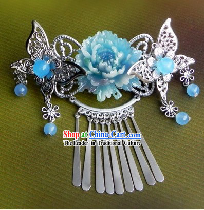 Traditional Chinese Handmade Butterfly and Flower Hair Accessories