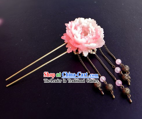 Traditional Chinese Handmade Flower Hairpin