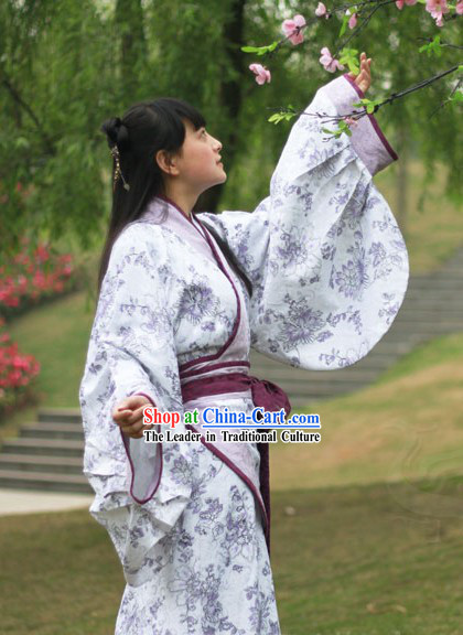 Ancient Chinese Quju Hanfu Dress Complete Set for Women