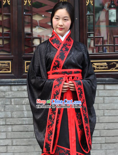 Ancient Chinese Palace Hanfu Clothing Complete Set for Women