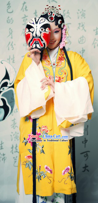 Beijing Opera Hua Dan Actress Costumes Complete Set