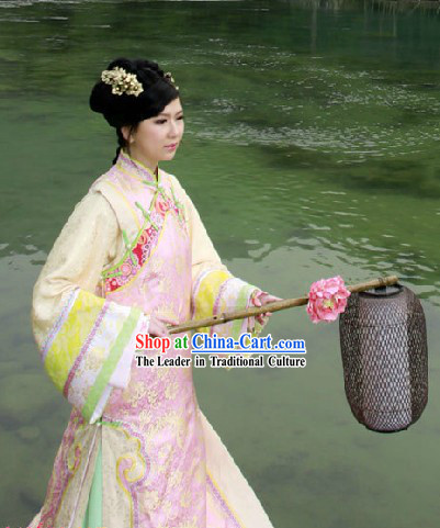 Qing Dynasty Princess Clothing Complete Set for Women
