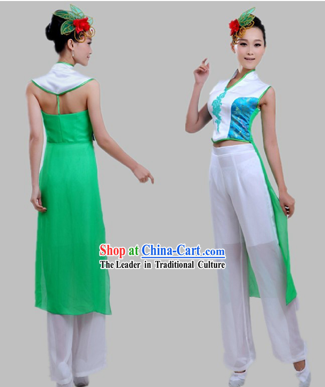 Chinese Classical Jasmine Flower Dance Costume for Women