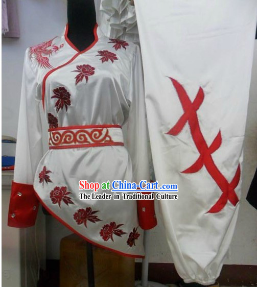 Southern Fist Nanquan Silk Kung Fu Dress for Women