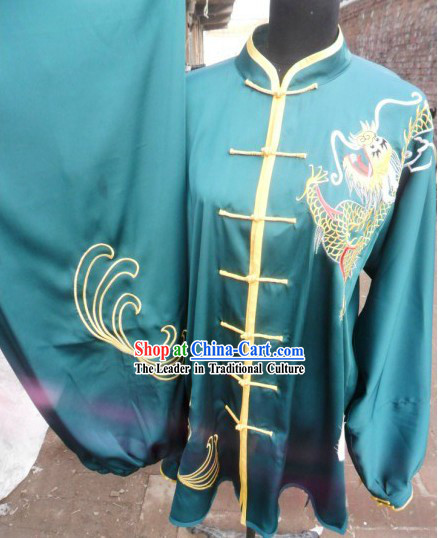 Professional Dragon Kung Fu Costumes for Men