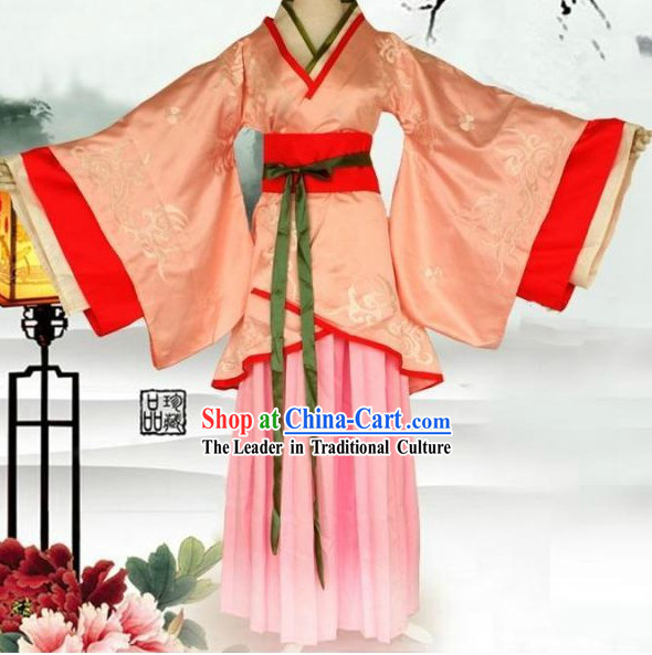 Ancient China Han Dynasty Female Clothes for Women