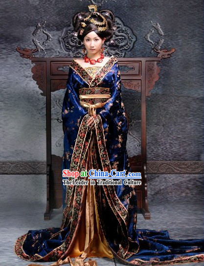 Ancient Chinese Empress Costumes Complete Set for Women