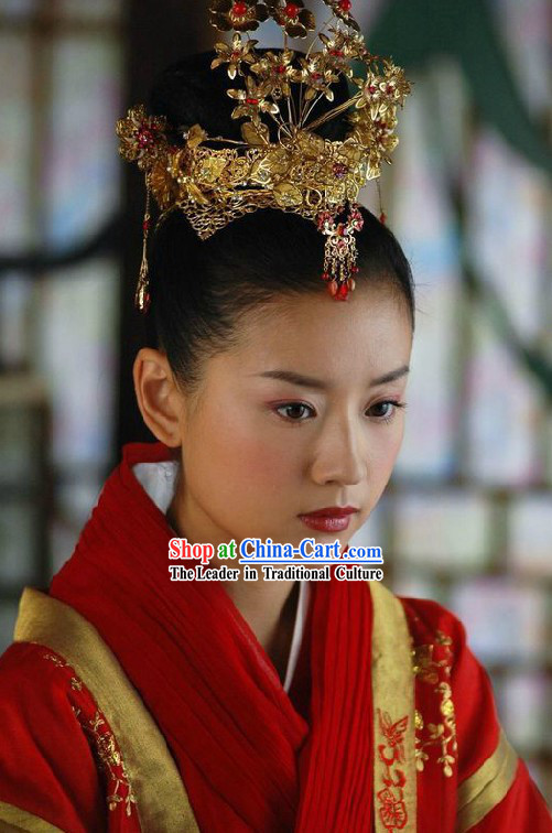 Ancient Chinese Wedding Hair Accessories for Brides