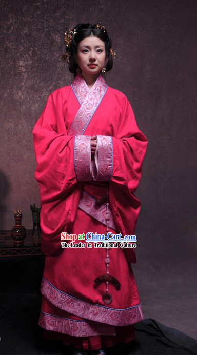 Ancient Chinese Han Dynasty Clothing for Women