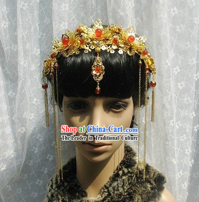 Chinese Classical Wedding Hair Accessories for Brides