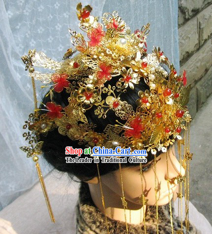 Stunning Chinese Wedding Phoenix Coronet for Brides