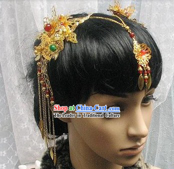 Traditional Chinese Handmade Hair Accessories Tassels for Brides