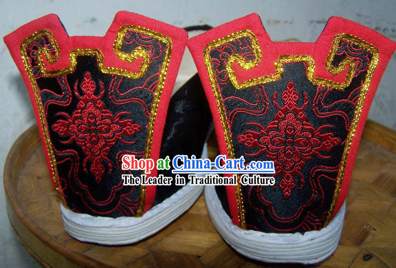 Chinese Classical Ancient Hanfu Boots for Men
