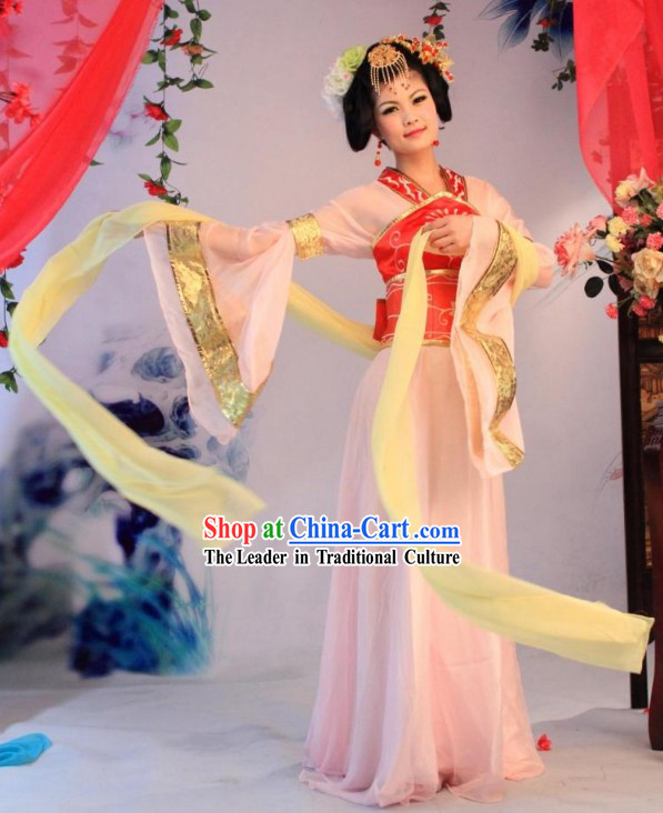 Ancient Chinese Tang Dynasty Palace Maid Lady Costumes