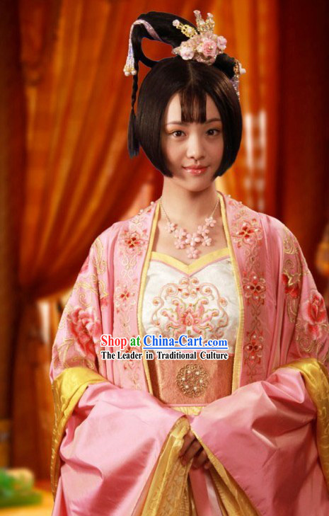 Ancient Chinese Tang Dynasty Princess Taiping Clothing for Women